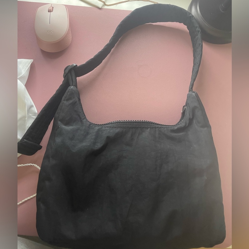 BAGGU mini nylon shoulder bag in black